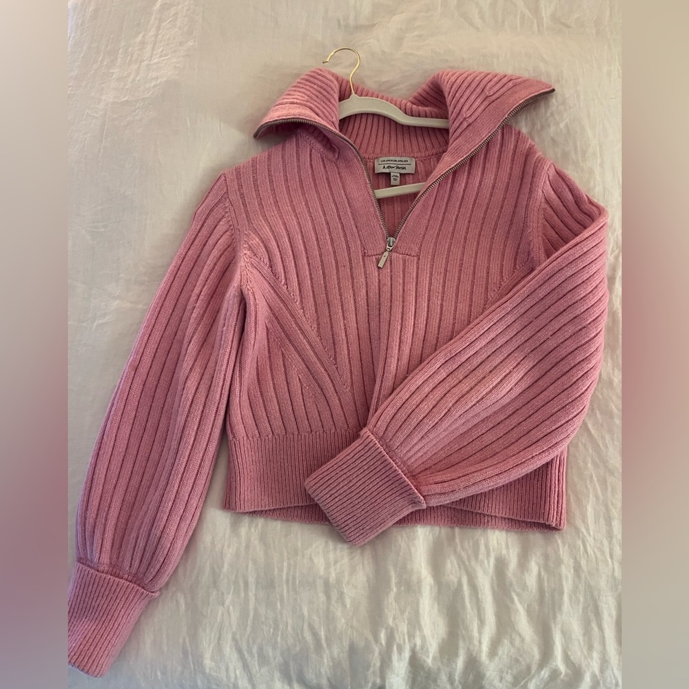 & Other Stories Wool Pink Pullover